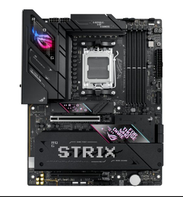 ASUS ROG STRIX B850-E GAMING WIFI (AM5) ATX Motherboard 4x DDR5 256GB, 1x PCIe 5.0 x16 slot, 5 xM.2 slots, 4x SATA, Wi-Fi 7, Realtek 5Gb Ethernet