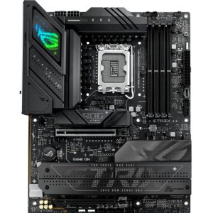 ASUS ROG STRIX B860-F GAMING WIFI LGA1851 ATX Motherboard 256GB, 4x DDR5, 1 x PCIe 5.0, 4 x M.2 slots, 4 x SATA, WiFi 7, 1 x HDMI, 1 x DP