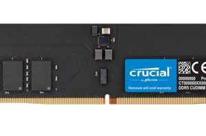 Crucial 16GB (1x16GB) DDR5 CUDIMM 6400MHZ CL52 Desktop PC Memory for Intel Core Ultra Processors AI PC