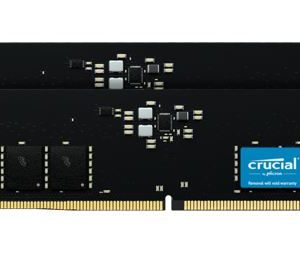 Crucial 128GB (2x64GB) DDR5 UDIMM 5600MHz CL46 Desktop PC Memory