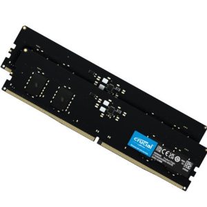 Crucial 16GB (2x8GB) DDR5 UDIMM 4800MHz CL40 Desktop PC Memory