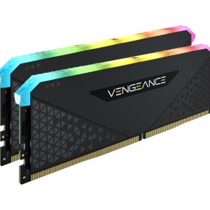 Corsair Vengeance RGB RS 32GB (2x16GB) DDR4 3200MHz C16 16-20-20-38 Black Heatspreader Desktop Gaming Memory
