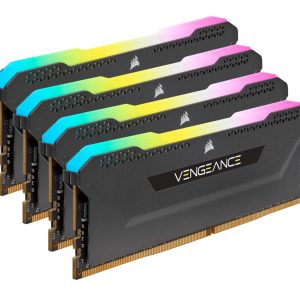 Corsair Vengeance RGB PRO SL 32GB (4x8GB) DDR4 3600Mhz C18 Black Heatspreader Desktop Gaming Memory