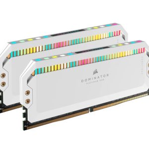 (LS) Corsair  DOMINATOR® Platinum RGB 32GB (2x16GB) DDR5 UDIMM 6200Mhz C36 1.1V White Desktop PC Gaming Memory