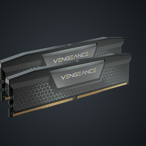 Corsair Vengeance RGB 32GB (2x16GB) DDR5 UDIMM 6000MHz CL30 1.4V Desktop Gaming Memory Black