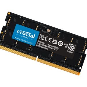 Crucial 48GB (1x48GB) DDR5 SODIMM 5600MHz CL46 Notebook Laptop Memory