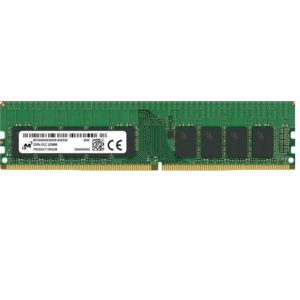 Micron 32GB (1x32GB) DDR4 ECC UDIMM 3200MHz CL22 2Rx8 ECC Unbuffered Server Memory 3yr wty