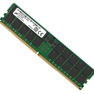 Micron 64GB (1x64GB) DDR5 RDIMM 4800MHz CL40 2Rx4 ECC Registered Server Data Center Memory 3yr wty