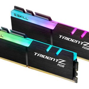G.SKILL F4-3200C16D-16GTZR 16GB (2 x 8GB)/ PC4-25600 / DDR4 3200 Mhz/ Timings 16-18-18-38/ Voltage 1.35V/  Trident Z RGB
