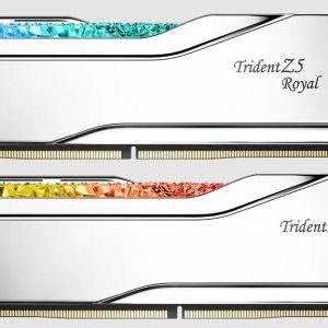 G.SKILL F5-6800J3445G16GX2-TR5S 32GB (2 x 16GB)/ XMP 3.0/DDR5 6800 MT/s/ Timings 34-45-45-108/ Voltage 1.40 V/ TZ5 Royal S
