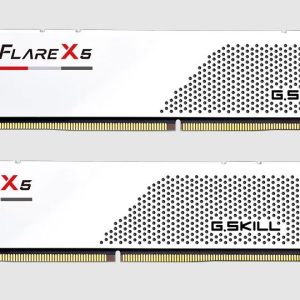 G.SKILL F5-6000J3636F32GX2-FX5W 64GB (2 x 32GB)/ DDR5 6000 MT/s/ Timings 36-36-36-96/ Voltage 1.35 V/ Flare X5/EXPO/XMP 3.0