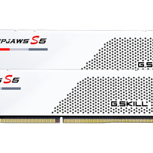 G.SKILL F5-5200J4040A16GX2-RS5W 32GB (2 x 16GB)/ DDR5 5200 MT/s/ Timings 40-40-40-83/ Voltage 1.1V/ Ripjaws S5