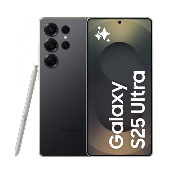 Samsung Galaxy S25 Ultra 5G 1TB - Titanium Black *AU STOCK* , 6.9',12GB/1TB, 200MP/50MP , Single + eSIM, AI ,5000mAh , 2 Years Warranty.