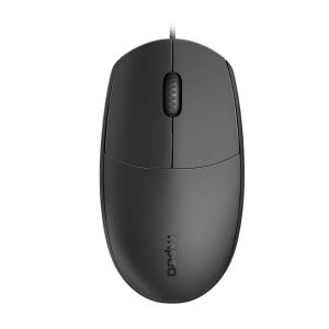 RAPOO N100 Wired USB Optical 1000DPI Mouse Black - No Driver Required/ Designed for Notebook Laptop Desktop PC