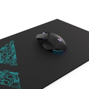 RAPOO V1L Mouse Pad - Extra Large Mouse Mat, Anti-Skid Bottom Design, Dirt-Resistant, Wear-Resistant, Scratch-Resistant, Suitable for Gamers/Gami