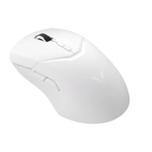 RAPOO VT9PRO Wireless / Wired.Rechargeable lightweight 68g, Customizable buttons, Wireles 1ms, ,  4K 0.25ms w/ Optional V2M Receiver. Mouse -White (LS