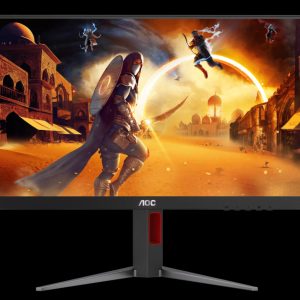 AOC 23.8' IPS, FHD 1080, Adaptive Sync,1ms, 180Hz , HDR10, 1x HDMI 2.0, 1x DP 1.4, Borderless, Height Adjustable Stand, VESA 100X100mm(LS)