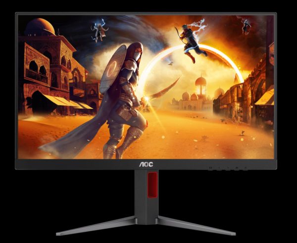AOC 23.8' IPS, FHD 1080, Adaptive Sync,1ms, 180Hz , HDR10, 1x HDMI 2.0, 1x DP 1.4, Borderless, Height Adjustable Stand, VESA 100X100mm(LS)
