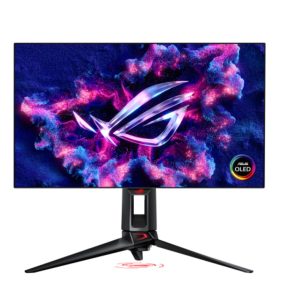 ASUS ROG PG27AQDP 27' ROG Swift OLED Gaming Monitor, WOLED Panel, 480 Hz (above 360Hz), 0.03 ms (GTG), G-SYNC, AI Assistant, DisplayWidget Center
