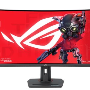 ASUS XG32WCMS 32'' ROG Strix USB Type-C Gaming Monitor, (31.5 viewable) 2560x1440, Curved, 280Hz (Above 144Hz), 1ms (GTG), Fast VA