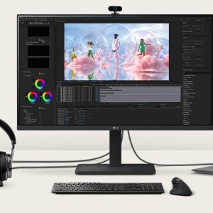 LG 27' IPS FHD 1920 x 1080, USB Type-C™ (PD 65W) 100Hz 5ms, AMD FreeSync 16:9 Tilt/Height/Swivel/Pivot (Bi-direction) adjustable stand, 3yrs Monitor