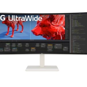 LG 38' Curved Ultra Wide QHD+ (3840x1600) 144Hz, IPS, 1ms, 2x USB Type-C (90w PD), HDR600 , HDMI, 4xUSB 3.0, RJ45, HAJ, Speakers, Professional Monitor