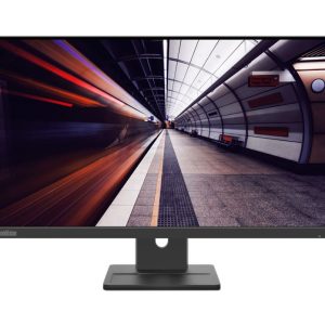 LENOVO ThinkVision E24-30 23.8'/24' 100Hz FHD IPS Monitor 1920x1080 16:9 4ms Height Adjust Tilt Pivot Swivel HDMI DP VGA Speakers VESA ~63DEKAR3AU