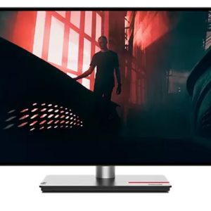 LENOVO ThinkVision P27h-30 27' 60Hz QHD 100Hz IPS Monitor 2560x1440 4ms 16:9 Tilt Swivel Pivot Height Adjustable HDMI DP USB Audio Out VESA 3yrs