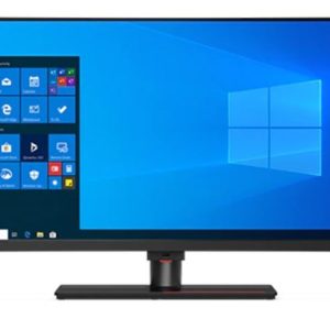 LENOVO ThinkVision P40w-20 40' WUHD Curve Monitor IPS 5K 5120x2160 21:9 Height Adjustable Tilt Swivel DP HDMI TBT4 USB-C Hub USB-B LAN Audio 4xUSB