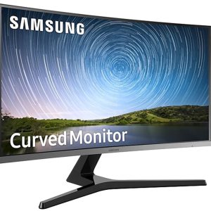 Samsung 27' R500 60Hz FreeSync IPS FHD Curved Gaming Monitor 1920x1080 4ms 16.7M 1800R Tilt VESA D-Sub HDMI Bezeless Game Mode  ~LS27R350FHEXXY