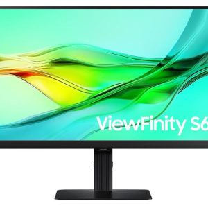 Samsung 23.8'/24' S6 ViewFinity 100Hz QHD IPS Monitor 2K 2560x1440 16:9 5ms Height Adjust Tilt Swivel Pivot 2xDP1.4 HDMI USB LAN HDR10 VESA