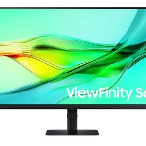 Samsung 32' ViewFinity S60UD QHD 2560x1440 16:9 1000R 5ms IPS DP HDMI Headphone USB-C Ethernet LAN HAS Tilt Swivel Pivot VESA Built-in KVM Switch