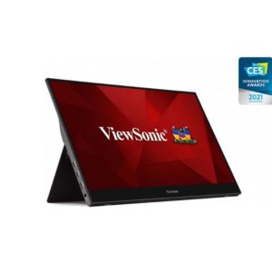 ViewSonic 16' TD1655 USB-C Touch FHD IPS , 2x Type-C (Power in with Video & Data). 3.5mm Audio, Mini HDMI x 1, Ultra Portable Monitor