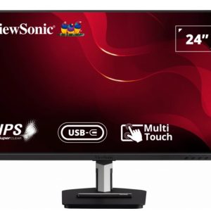 ViewSonic 24' TD2455 In-Cell 10 Point Touch Monitor with USB Type-C Input and Advanced Ergonomics, POS, Education. Shopping Centre, Real Estate, TAB