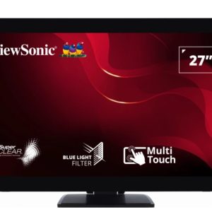 ViewSonic 27' TD2760 10-point Touch Screen, RS232 Serial Port, Advance Ergonomic Tilt or flat. Supports Winodws, Chrom, Linux, Android, Monitor,