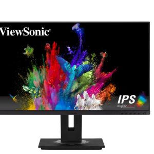 EOFY ViewSonic 24' Business Pro USB-C, Daisy Chain, USB Dock 60w, SuperClear IPS. RJ45, HDMI, DP, 5ms, FHD, HAS, Advance Replacement Monitor