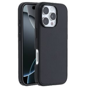 OtterBox Symmetry MagSafe Apple iPhone 16 Pro (6.3') Case Black - (77-96561), Antimicrobial, DROP+ 3X Military Standard, Raised Edge,7 Years Warranty