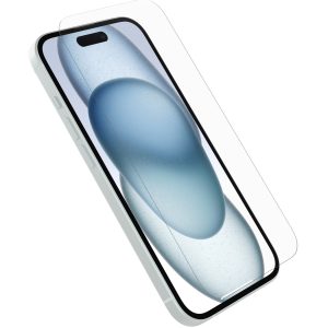 OtterBox Premium Glass Antimicrobial Apple iPhone 16e / iPhone 14/ iPhone 13 Pro/ iPhone 13 (6.1') Screen Protector Clear-(77-96629),2 Years Warranty