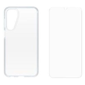 OtterBox React Case with Otter Glass Samsung Galaxy A16 5G/ A16 4G (6.7') -Clear (78-81479),DROP+ Military Standard,Wireless Charging,7 Years Warranty