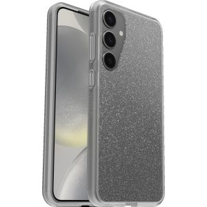 OtterBox React Samsung Galaxy S24+ 5G (6.7') Case Stardust(Clear Glitter) -(77-94670),DROP+ Military Standard,Antimicrobial,Hard Case,7 Years Warranty