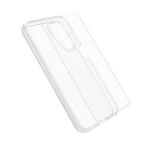 OtterBox React Case With Otter Glass Samsung Galaxy A15 5G (6.5') -Clear (78-81407),DROP+ Military Standard, Hard Case, 9H Hardness, 7 Years Warranty