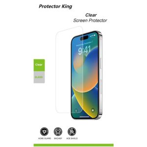 Protector King Samsung Galaxy A56/ Galaxy A36 5G (6.7') 2.5D Tempered Glass Screen Protector Clear : Full Coverage, 9H Hardness, Bubble-free