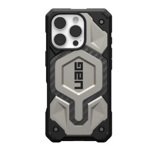 UAG Monarch ProMagSafe Apple iPhone 16 Pro Max (6.9')  Rugged Case - Titanium (114457113636), 25ft. Drop Protection(7.6M), 10 Years Warranty