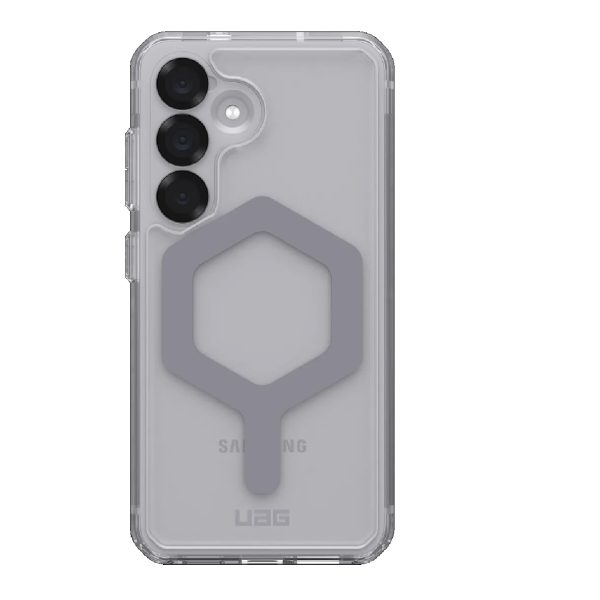 UAG Plyo Pro Samsung Galaxy S25 Rugged Case - Ice/Silver (214488114333), DROP+ Military Standard, Raised Screen Surround, 10 Years Warranty