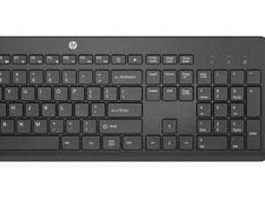 HP 235 USB Wireless Keyboard & Mouse Combo Reduced-sized & Low-Profile Quiet Keys Easy Cleaning Plug & Play for Notebook Desktop PC MAC ~1Y4D0AA