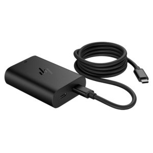 HP 65W GaN USB-C Fast Charger Laptop Travel AC Power Adapter for ProBook 440/450 EliteBook X360/630/640/650/830/840/860 Lightweight 85g w AC Cord