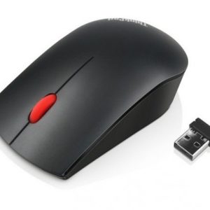 LENOVO Essentials Compact Wireless Mouse - 2.4 GHz Wireless via Nano USB, 1000 DPI, Optical sensor, Supported PC with USB port, 1 Year Warranty