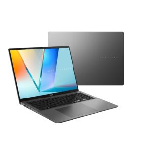 ASUS Vivobook S16 AMD RYZEN 7 260 16.0' WUXGA (1920 x 1200) 16:10 aspect ratio DDR5 16G[ON BD.] 1TB PCIEG4 Matte Gray Win11 Home