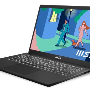 MSI Modern Series Notebook 15.6' FHD Raptor Lake i7-1355U DDR IV 8GB*2 (3200MHz) 512GB SSD Windows11 Home Plus Iris Xe Graphics