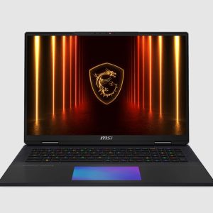 MSI Titan Series Gaming Notebook 18' UHD Intel® Core Ultra 9 285HX DDR5 32GB*2 2TGen5 + 2TGen4 Windows11 Pro Nvidia RTX 5090 GDDR7 24GB